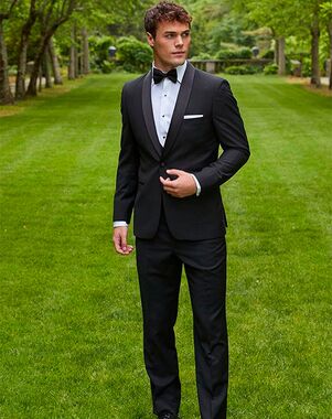 BLACKTIE ARLO Black Wedding Tuxedo Black Tuxedo