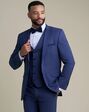 BLACKTIE SAVOY Blue Wedding Suit Blue Tuxedo - thumbnail - 4