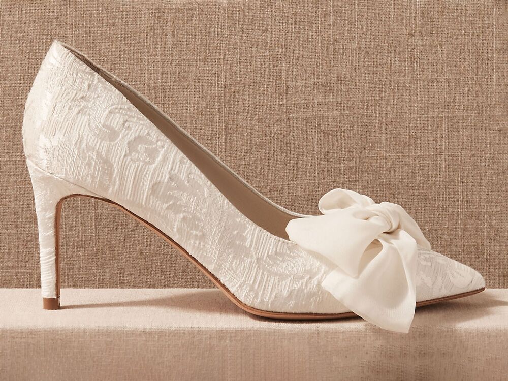 bridal high heel sneakers