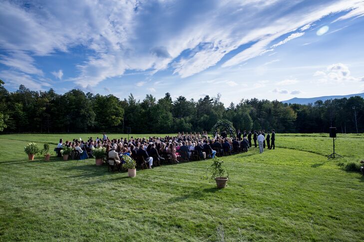 Outdoor Mountain View Ceremony