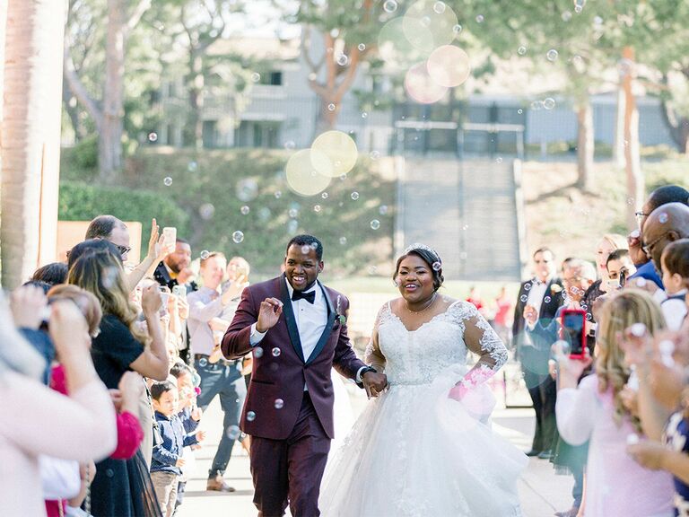 Bubbles send-off