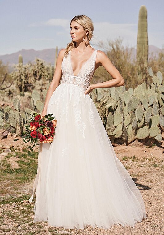 Lillian West 66155 A-Line Wedding Dress - 2