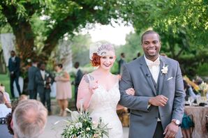 Jen and Nnanna Recessional