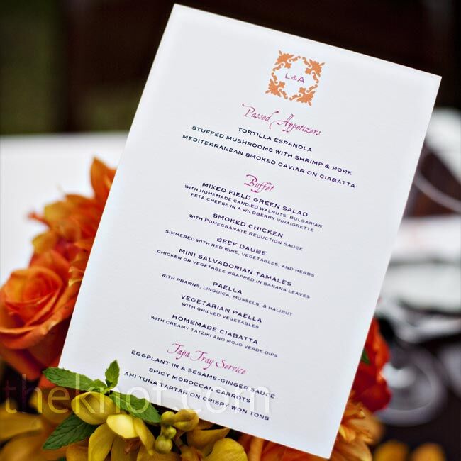 Signature Menu Cards
