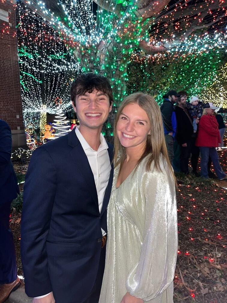 Our second function date together right before winter break where we ate churros in downtown Fayetteville!