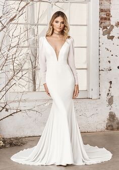 Sincerity Bridal 44383 Fit-and-Flare Wedding Dress