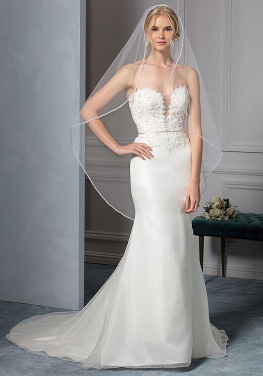 Beloved by Casablanca Bridal BL241 Capri Mermaid Wedding Dress - 4