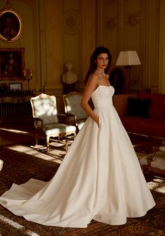 Justin Alexander Jordan A-Line Wedding Dress