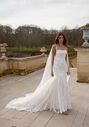Justin Alexander Jazmin Fit-and-Flare Wedding Dress - thumbnail - 3