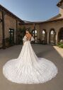 KITTY CHEN OPHELIA, H2544 Fit-and-Flare Wedding Dress - thumbnail - 2