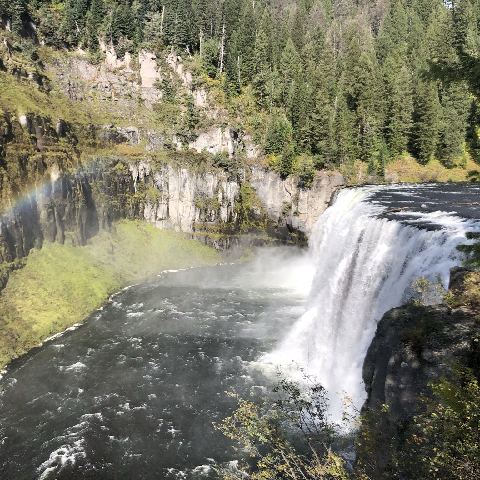 Picture of Upper And Lower Mesa Falls