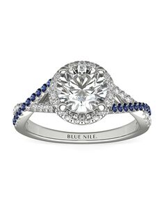 Blue Nile Round Cut Engagement Ring