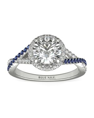 Blue Nile Round Cut Engagement Ring