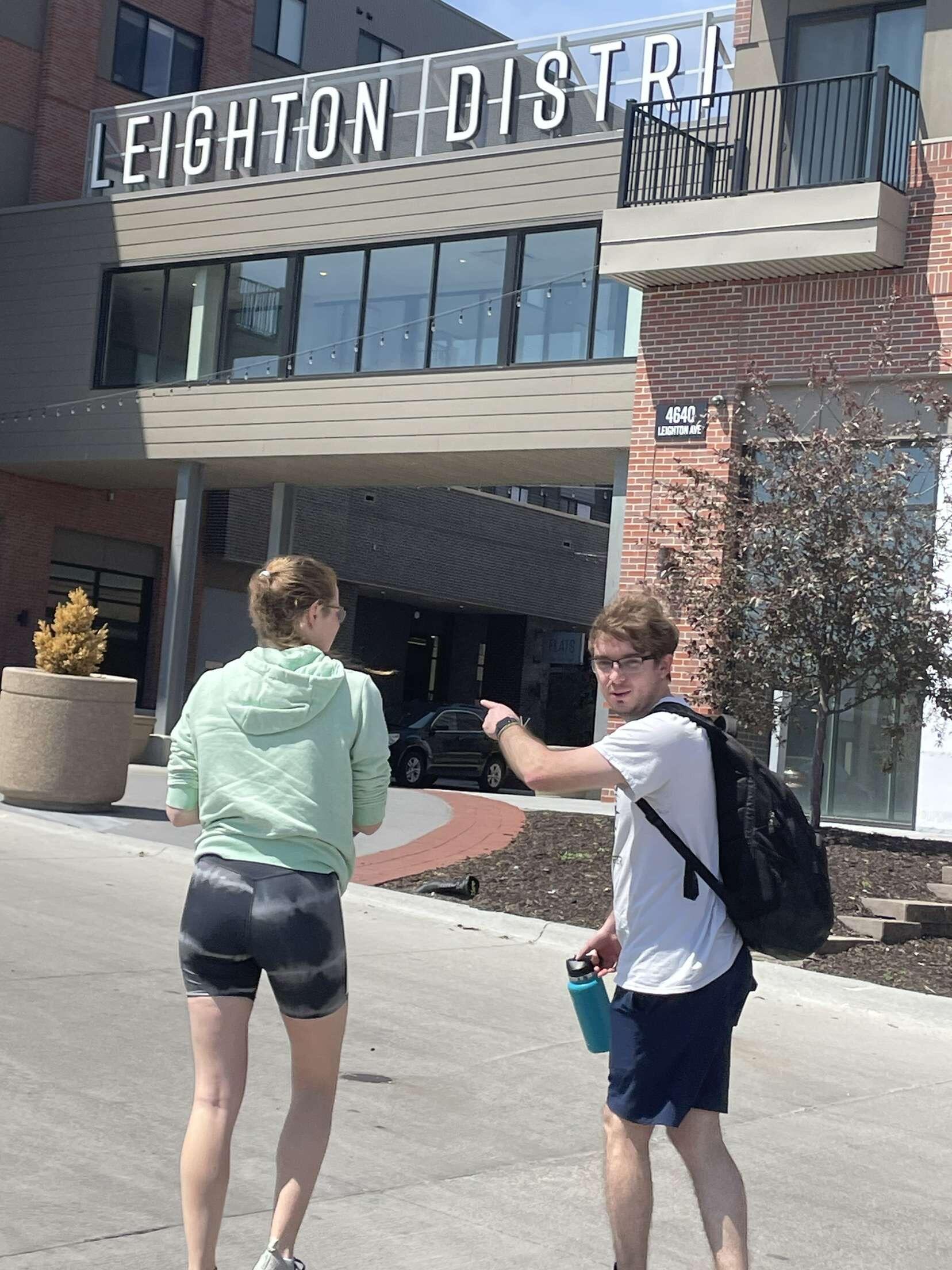 Hailey and Jared move into their first apartment together in Lincoln, NE, where Hailey attended graduate school.