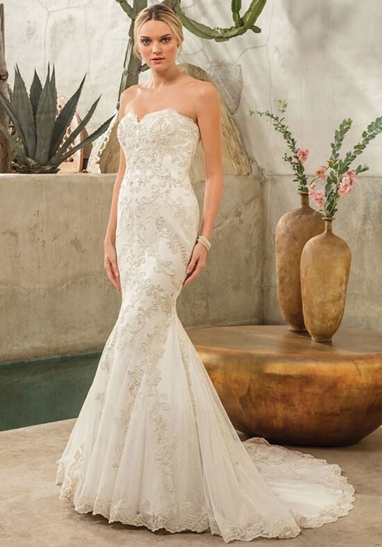 Casablanca Bridal Style 2298 Dakota Mermaid Wedding Dress - 1