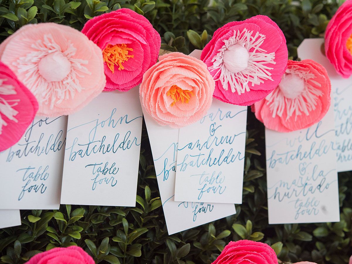 How To Make Tissue Paper Flowers For A Beautiful Backdrop