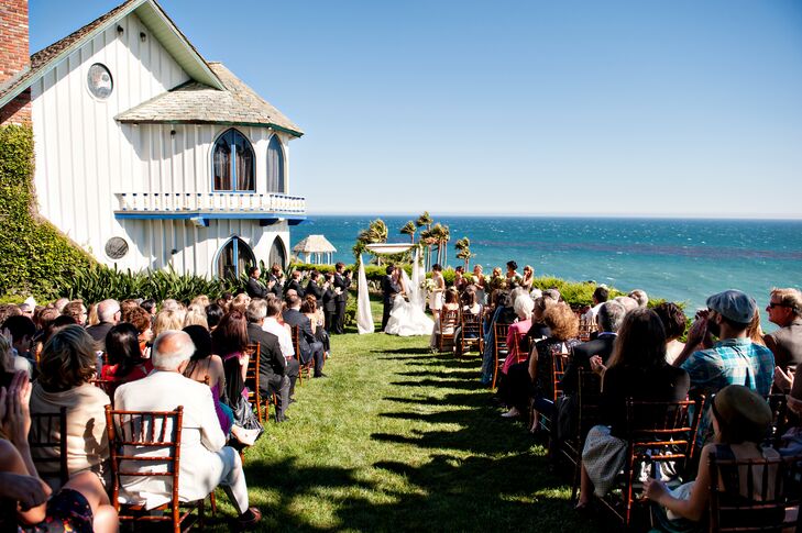 Ceremony with an Ocean View in Malibu