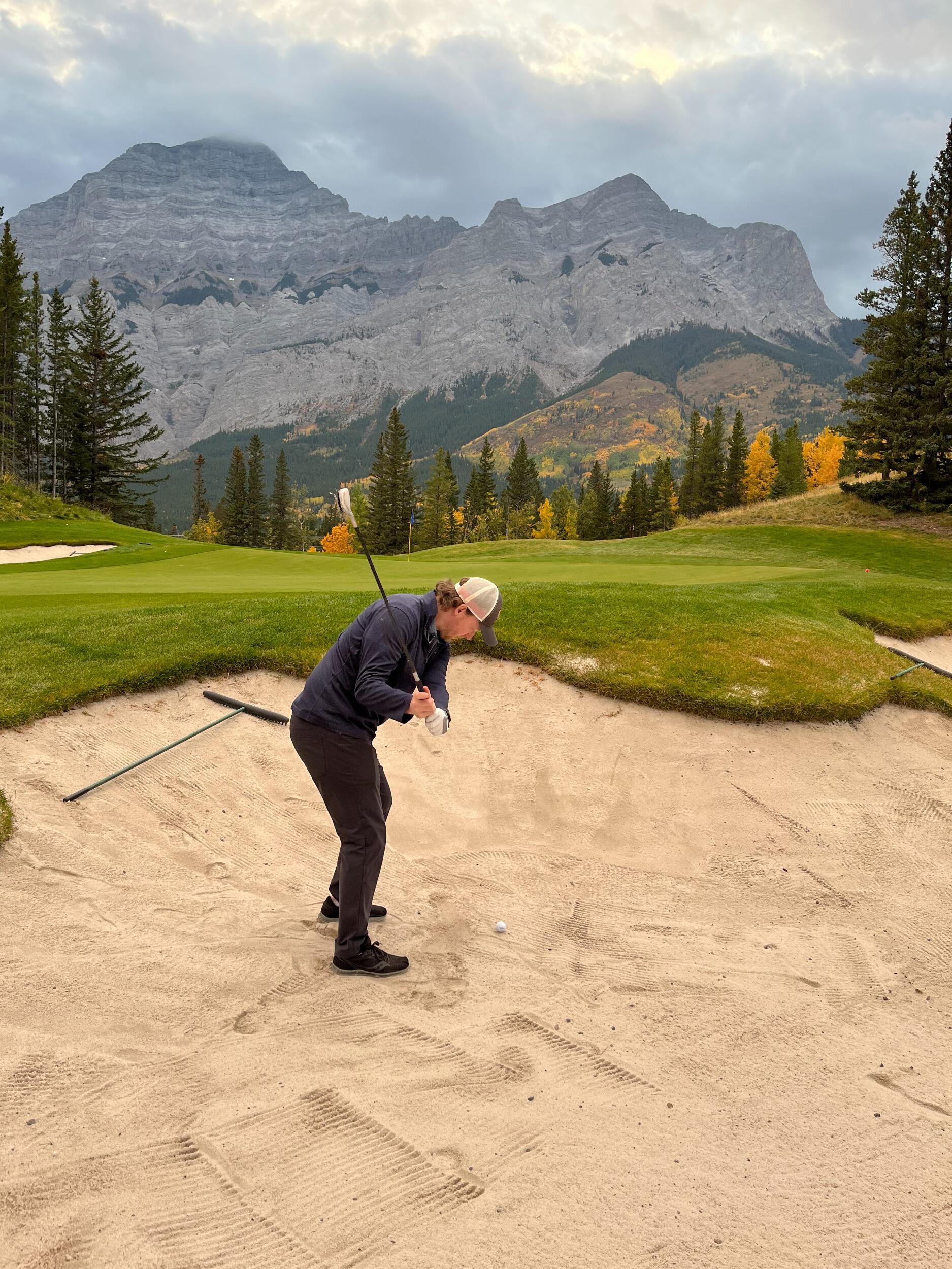 Picture of Sometimes in May we Golf...