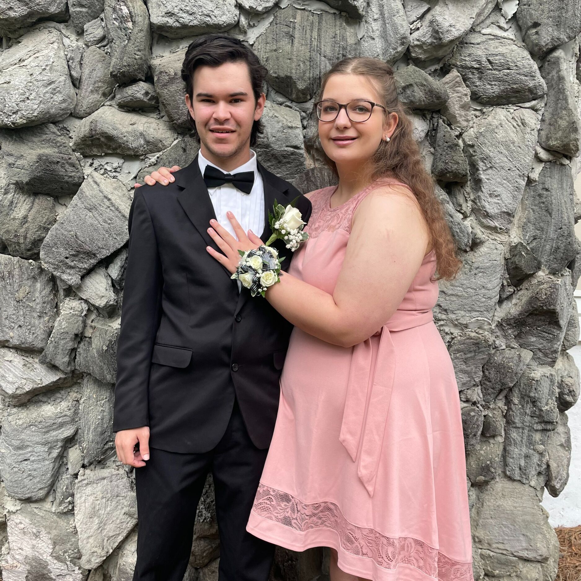 Picture of A Night of Love and Beginnings: Carmen and Caleb's First Prom Together