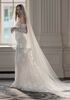 INES DI SANTO Fall 2022 - Chiara Trumpet Wedding Dress - thumbnail - 2