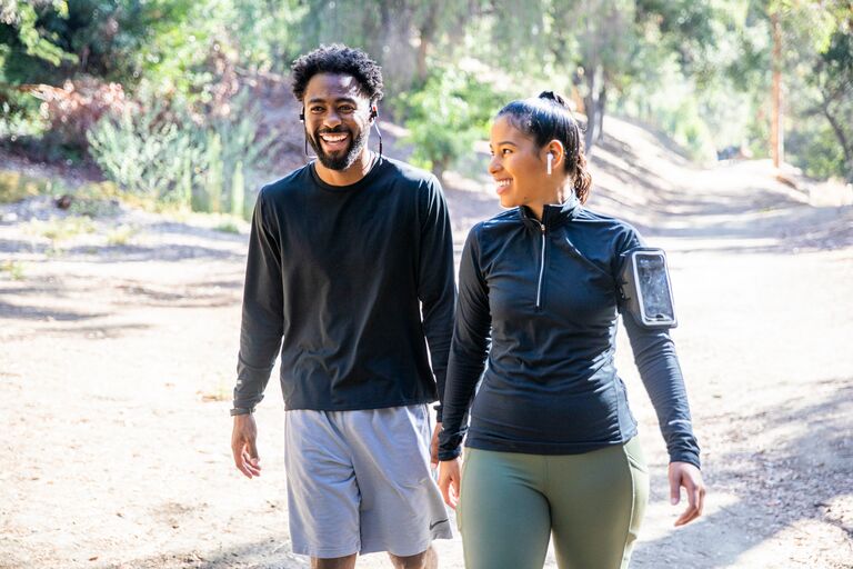 mindfulness walks couples walks wedding fitness tips