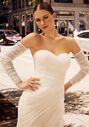 Morilee by Madeline Gardner Jackie, 15006 Fit-and-Flare Wedding Dress - thumbnail - 3