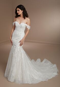 Christina Wu 15855 Trumpet Wedding Dress