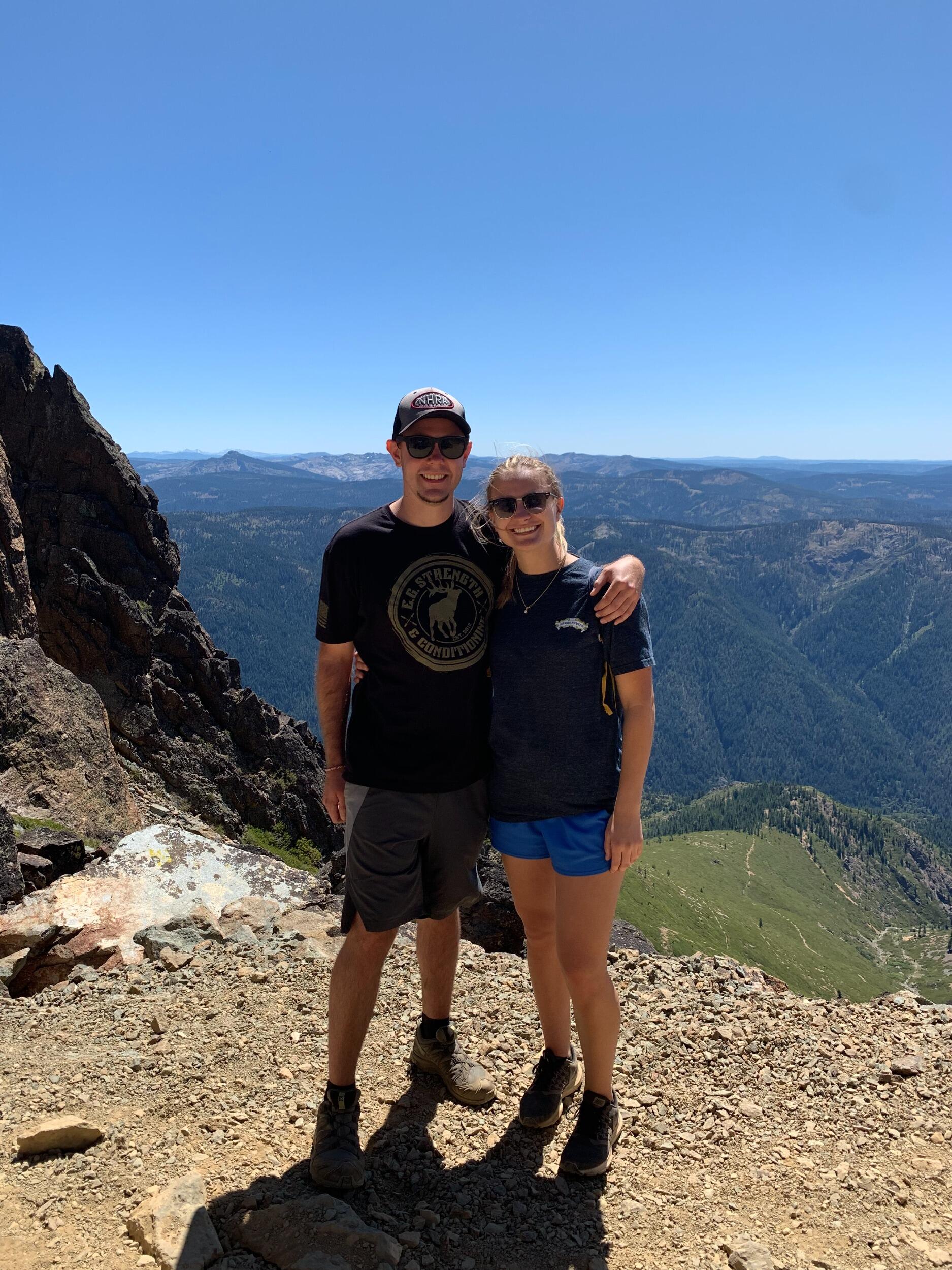 Top of the Sierra Buttes.