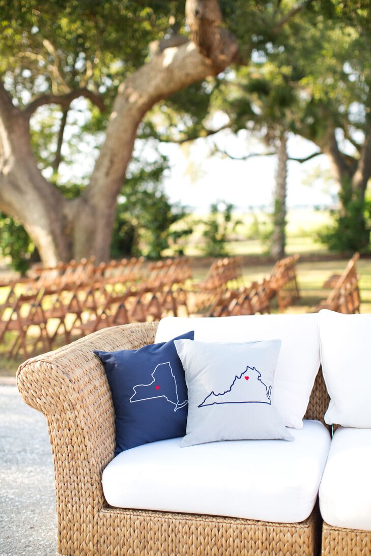 Jessica and Will initially had a difficult time deciding where to have their wedding since they're from two different states. Instead of choosing between the two, they opted for a destination wedding that honored their home states of Virginia and New York.