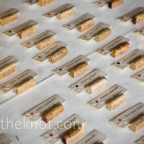 Wine-Themed Escort Cards