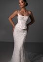 Martina Liana Luxe LE1457 Column Wedding Dress - thumbnail - 2