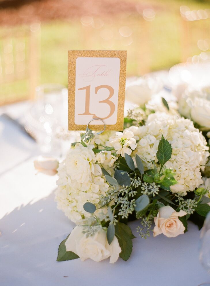 Elegant Table Numbers