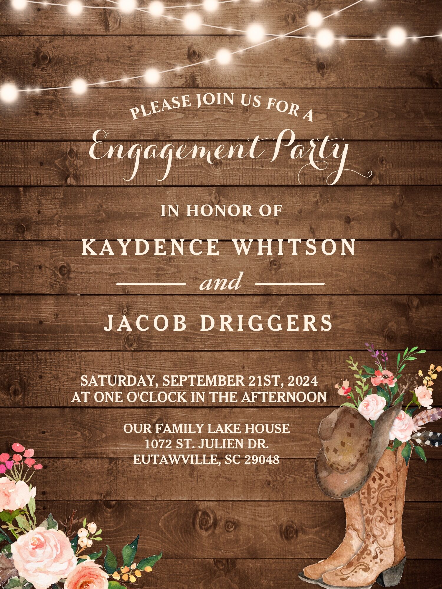Picture of Jacob & Kaydence Engagement Party 