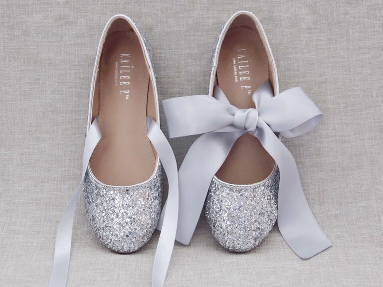 29 Sparkly Wedding Shoes That'll Glitter Down the Aisle