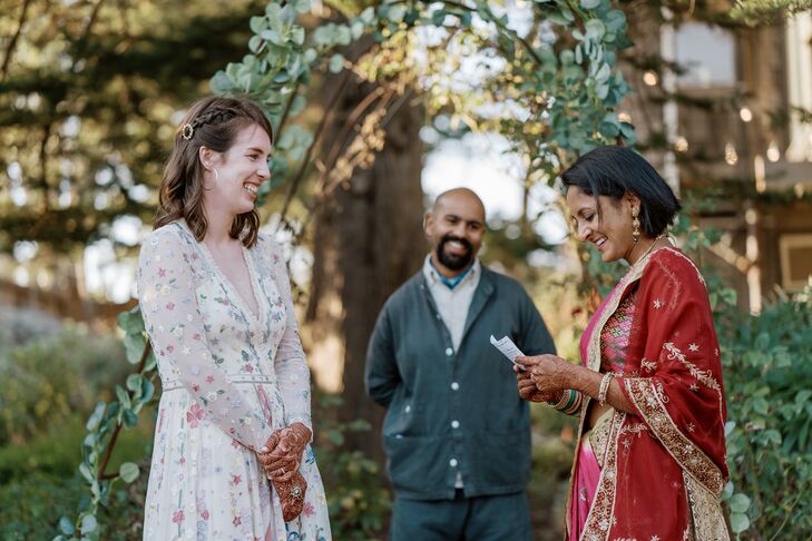 Backyard Wedding Vows Along California Coast
