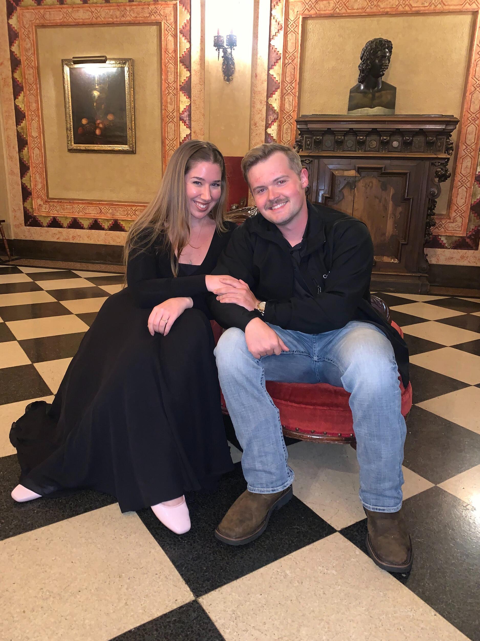 Alabama Theatre courting chair :)