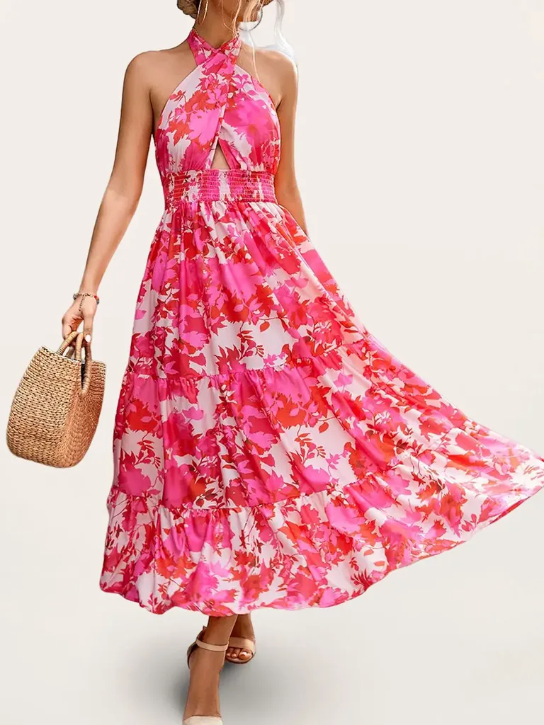 25 Best Halter Dresses for Wedding Guests in 2023