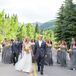 Gray Vera Wang Groomsmen Tuxedos With Black Ties
