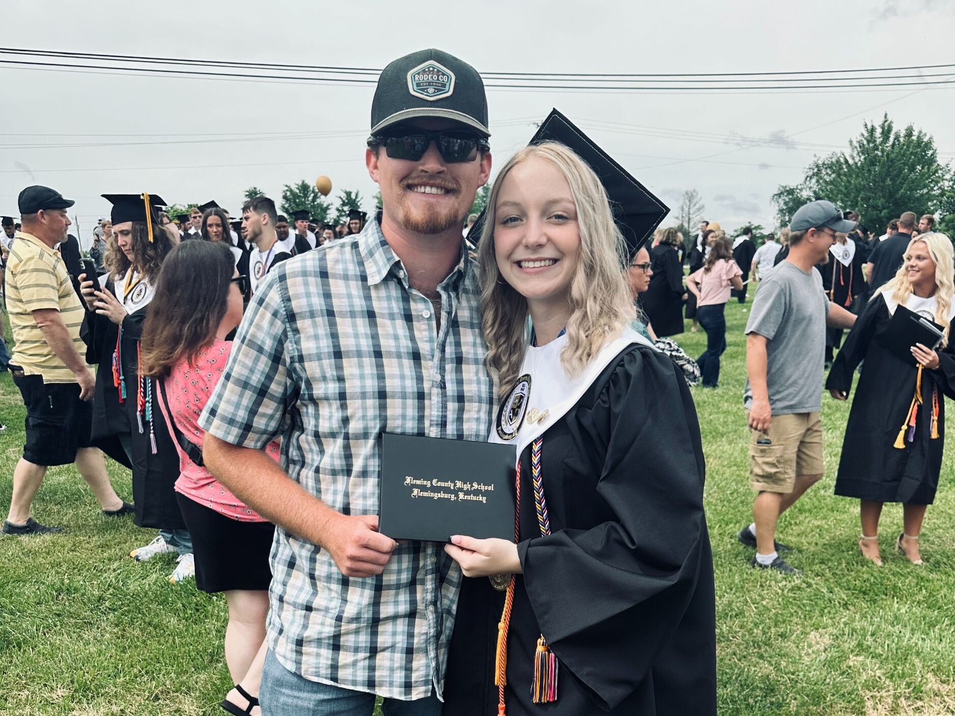 Picture of Lauralees graduation 