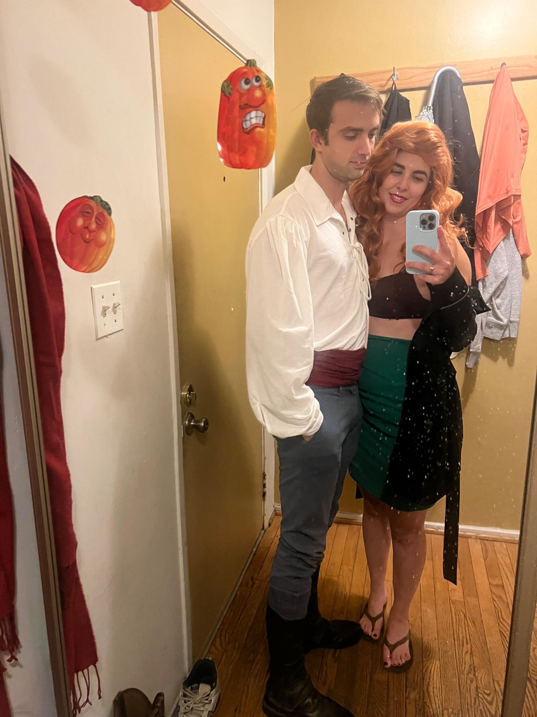 We might have procrastinated our costume this year…