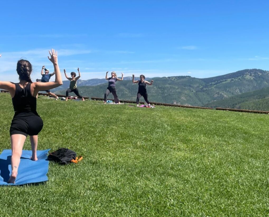 Picture of Yoga On The Mountain