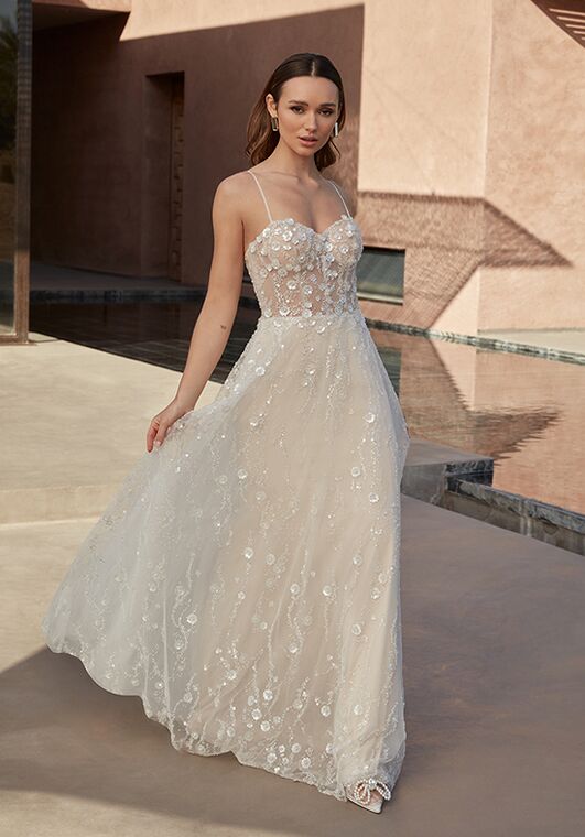 Adore by Justin Alexander Mattie A-Line Wedding Dress - 2