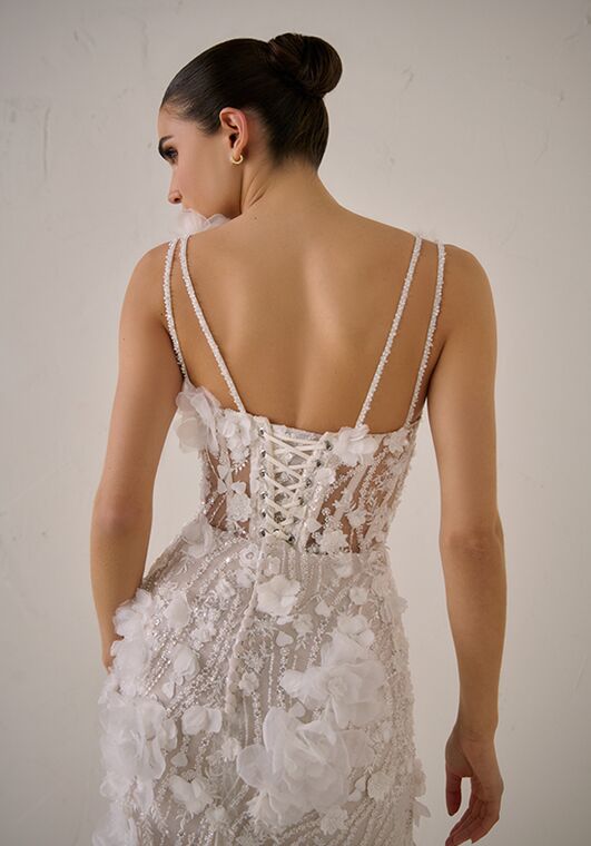 Justin Alexander Signature Ambrosia Fit-and-Flare Wedding Dress - 2