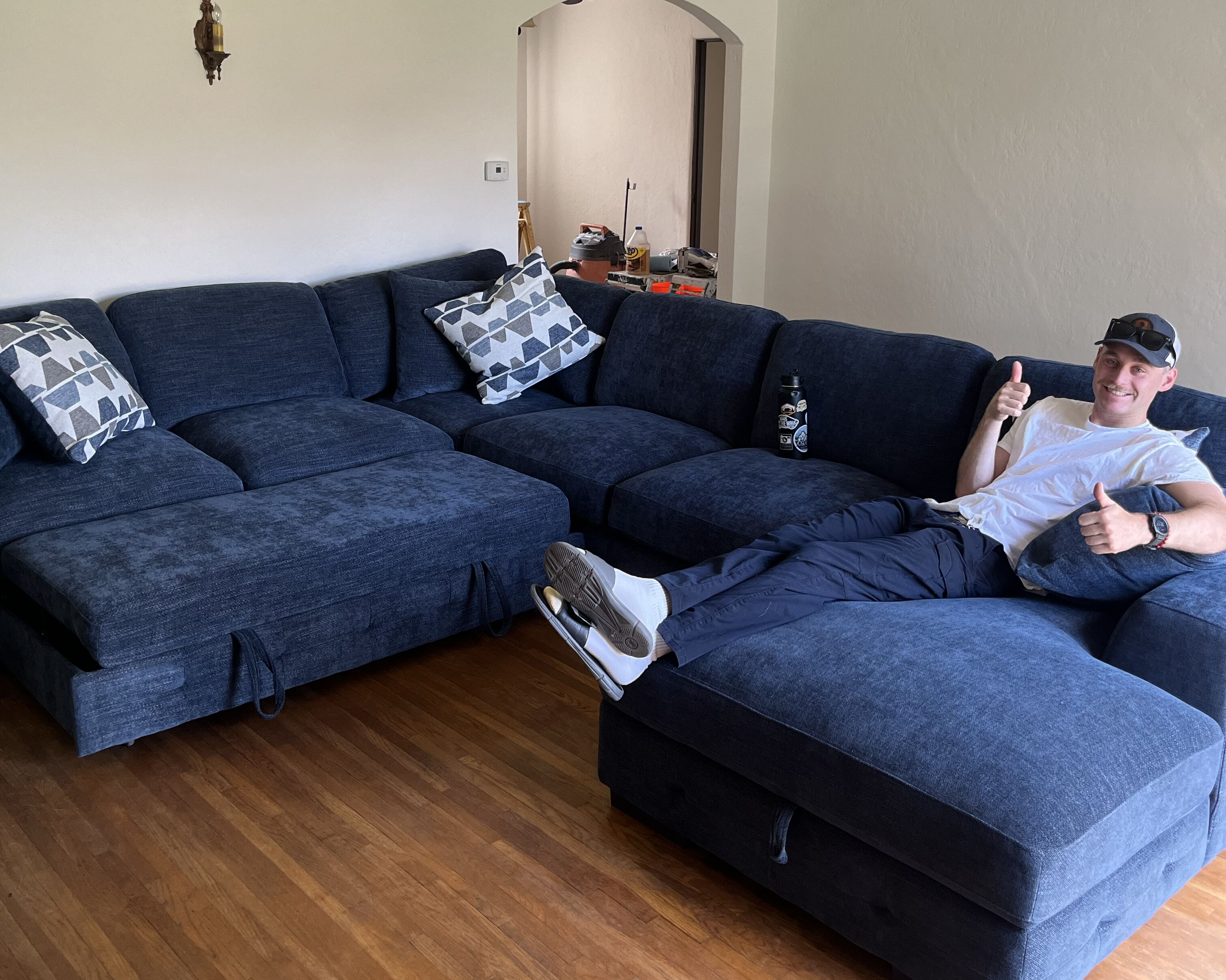Picture of Our First Big Purchase Together