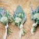 Lavender and Eucalyptus Boutonnieres