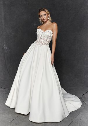 Justin Alexander Signature Boxwood Ball Gown Wedding Dress