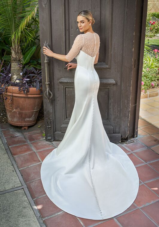 Jasmine Couture London Fit-and-Flare Wedding Dress - 2