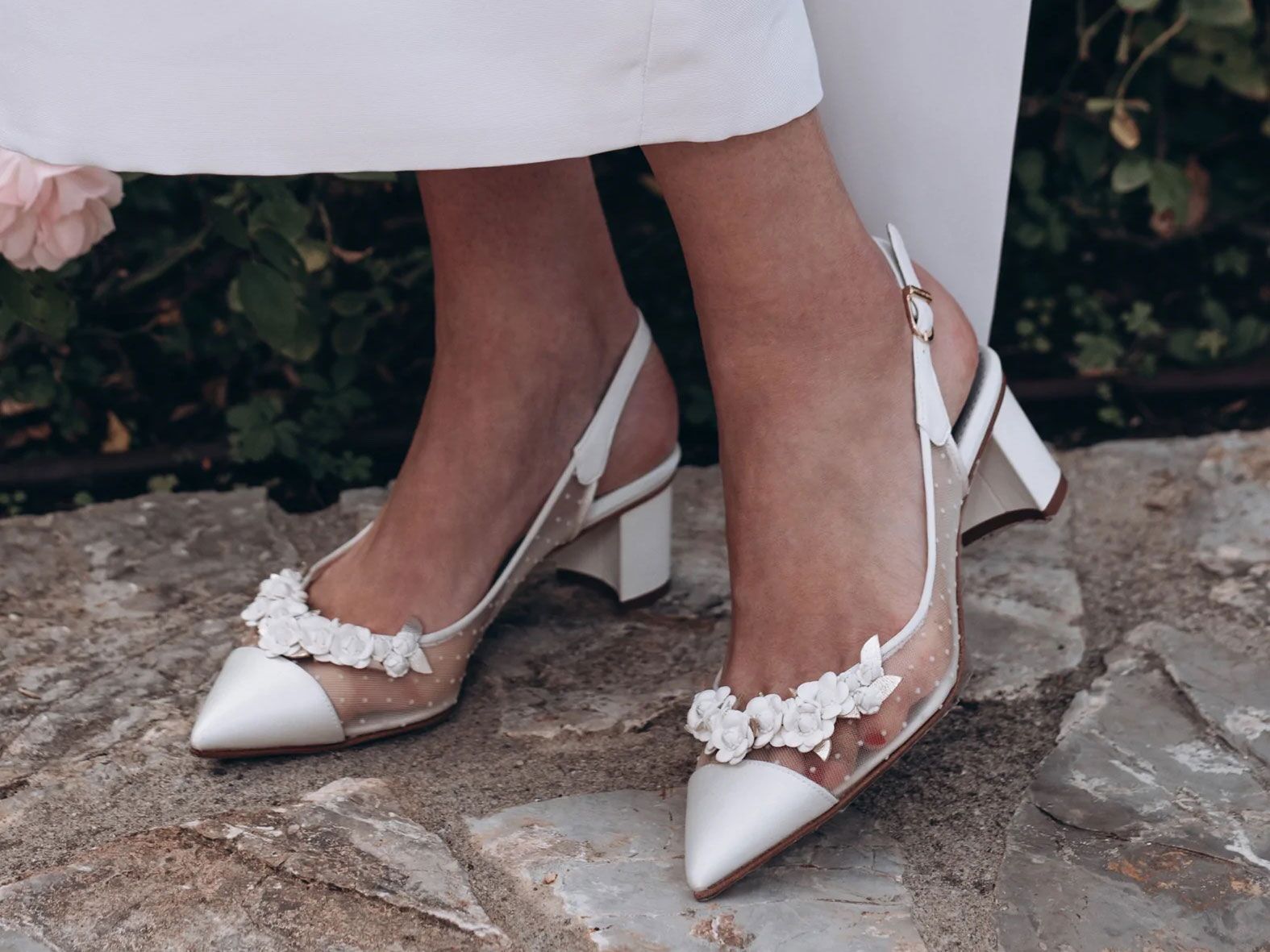 ungdomskriminalitet Et kors Bandit 24 Block-Heel Wedding Shoes That Are Comfortable & Chic