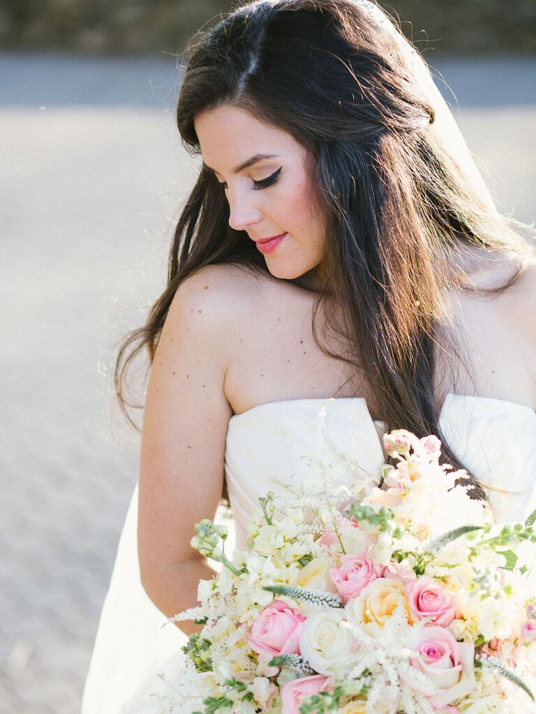wedding makeup small eyeliner wing