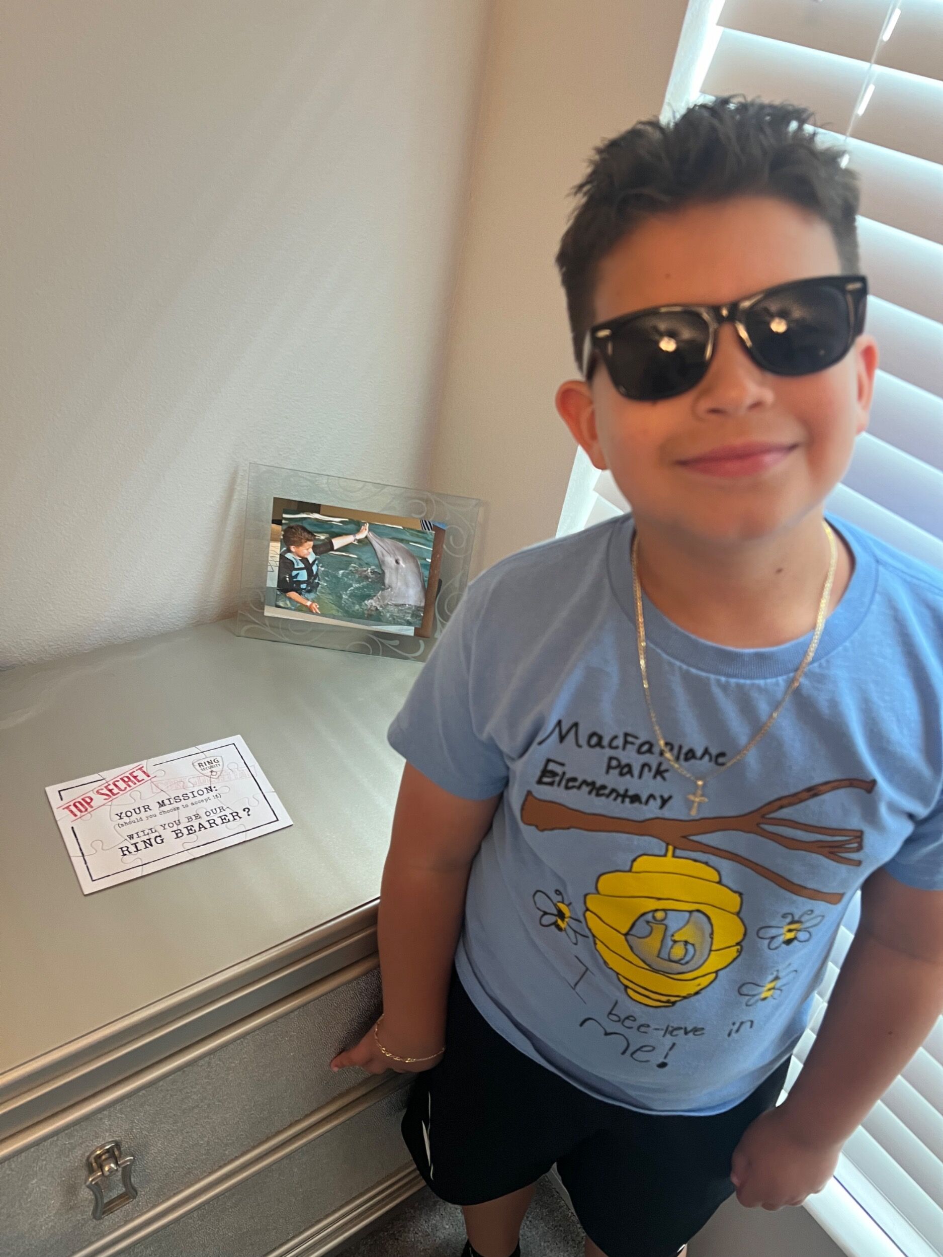 Picture of Our Ring Bearer